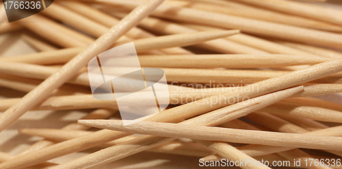 Image of toothpicks background