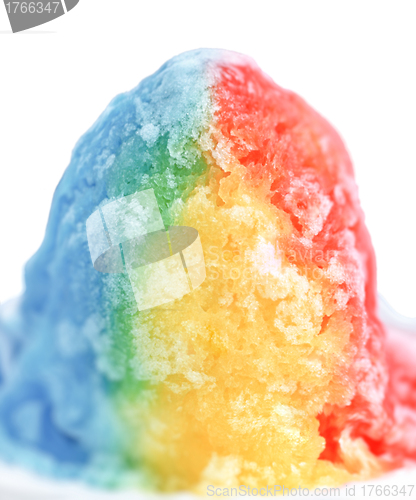 Image of ice creame fruits