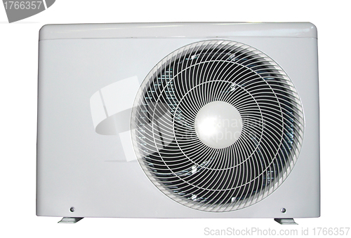 Image of Air condition condenser unit to supply the home house or office