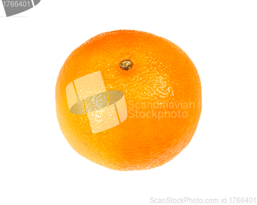 Image of orange isolated on a white background