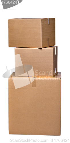 Image of cardboard boxes