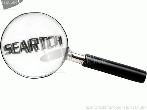 Image of magnifying glass