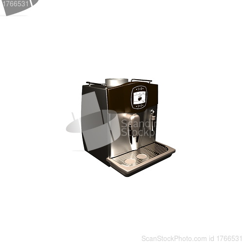 Image of black espresso machine