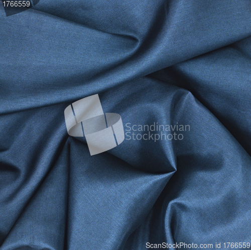 Image of Blue Satin