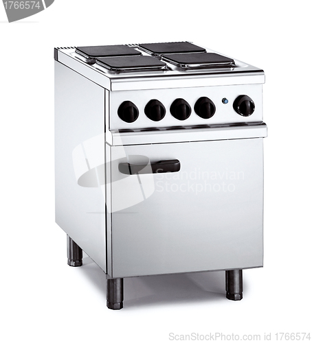 Image of cooker over the white background