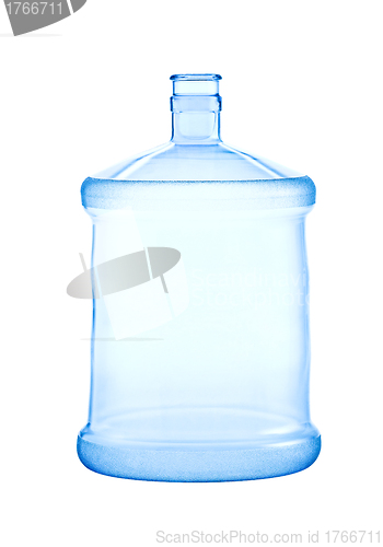 Image of Big empty bottle isolated on white