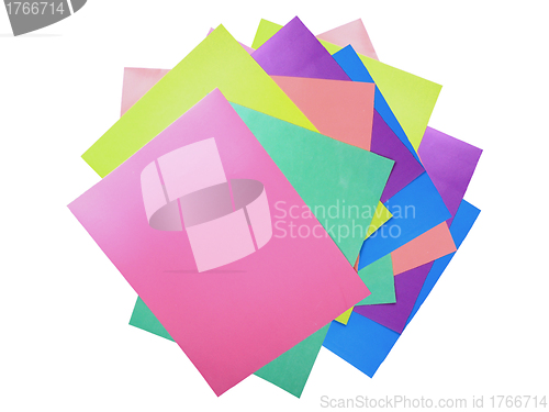Image of blank stickers