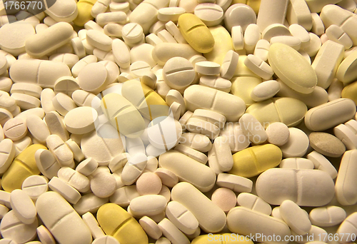 Image of Medical pills and tablets