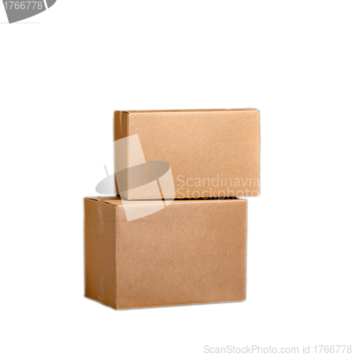 Image of cardboard boxes