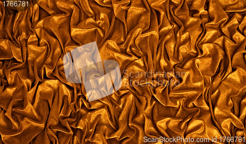 Image of silk bright background / orange fire