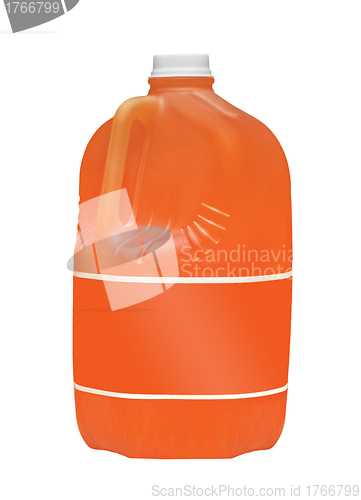 Image of Orange juice. Isolated