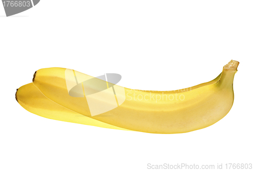 Image of Two mature bananas