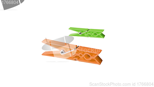 Image of plastic clothes pin