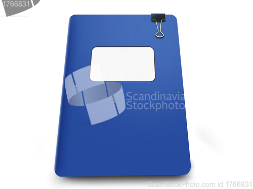 Image of Blue Folder