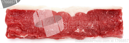 Image of Piece of a beef, on white