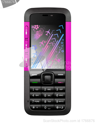 Image of Cellphone front view