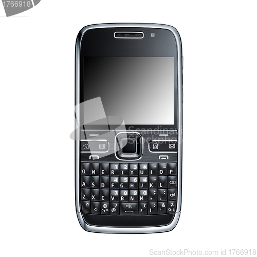 Image of Cell phone on white