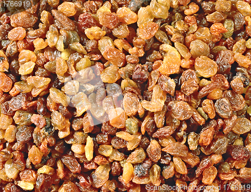 Image of Golden raisins background