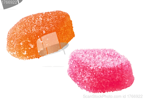 Image of jelly in sugar