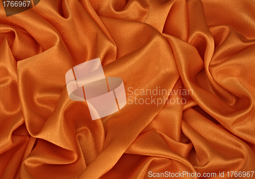 Image of silk bright background / orange fire