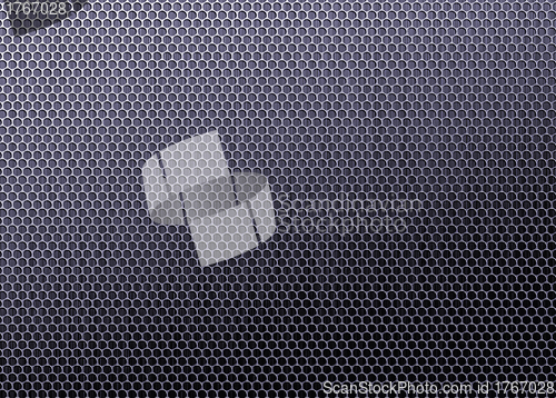 Image of Carbon fiber background, black texture