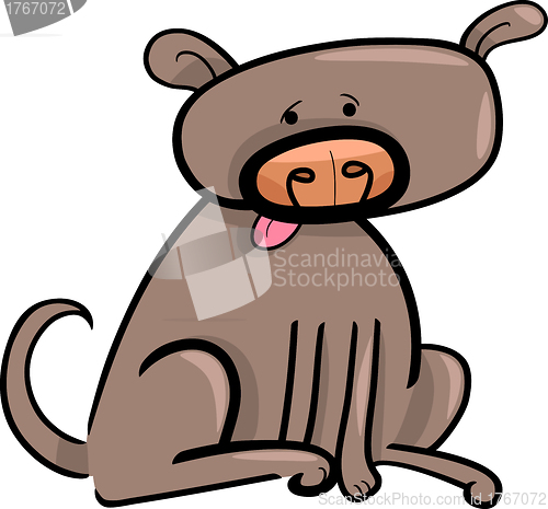 Image of cartoon doodle of dog