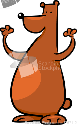 Image of cartoon doodle of bear