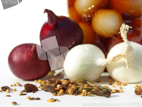 Image of Spices in focus