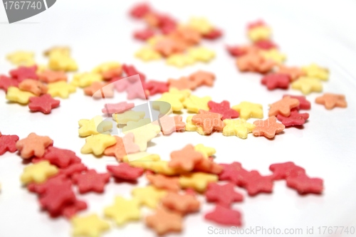 Image of candy decoration stars