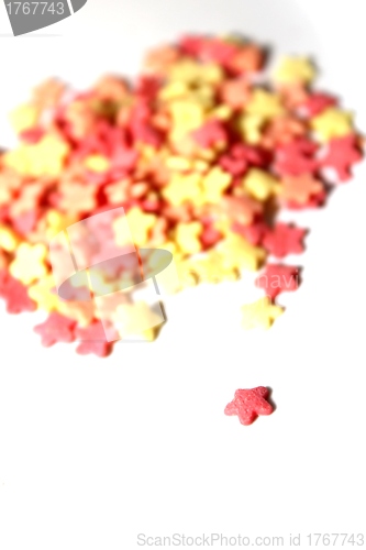 Image of candy decoration stars