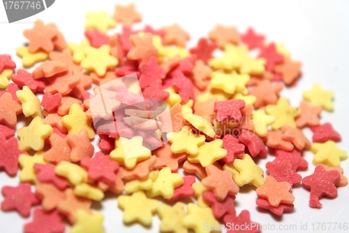 Image of candy decoration stars