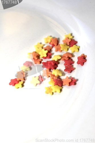 Image of candy decoration stars