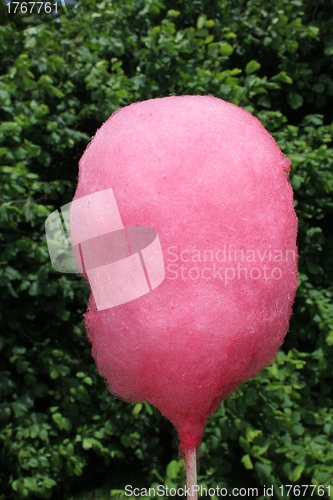 Image of pink candy floss