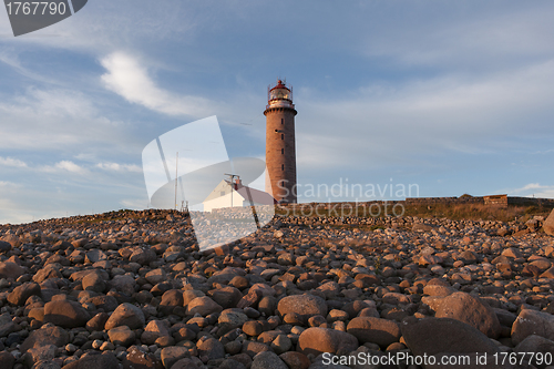 Image of Lighthouse at sunset
