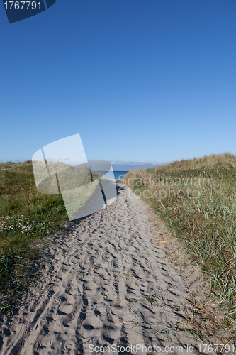 Image of Sand path to the beach!