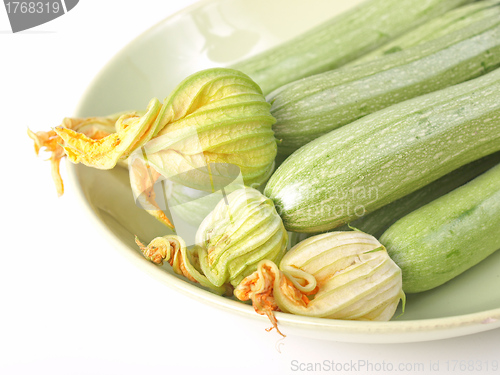 Image of Courgettes zucchini