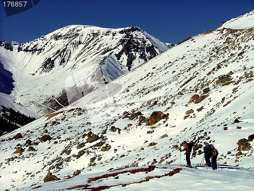 Image of early season ski tour