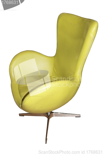 Image of yellow computer chair