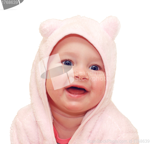 Image of Cute smiling baby