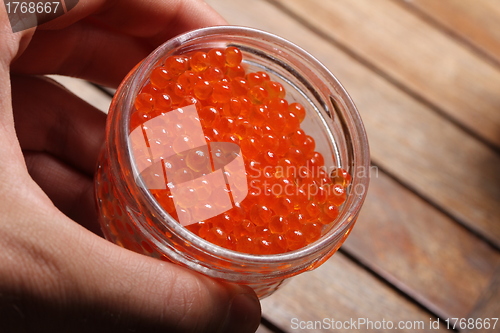 Image of orange caviar 