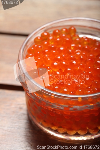 Image of orange caviar