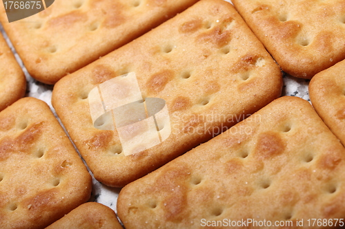 Image of salty crackers