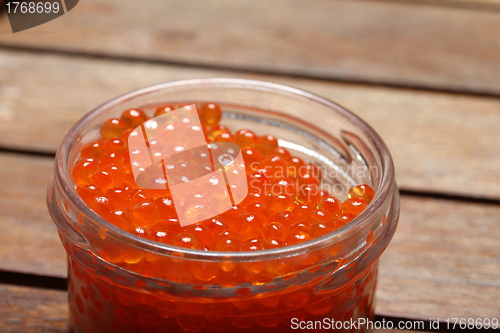 Image of orange caviar