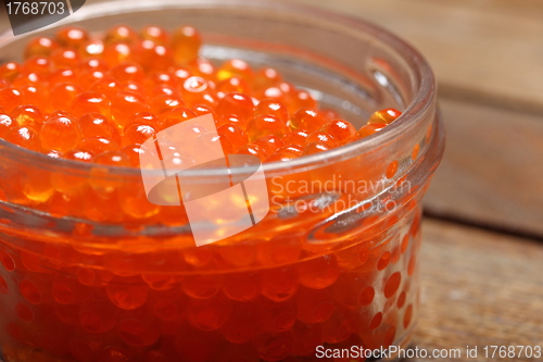 Image of orange caviar