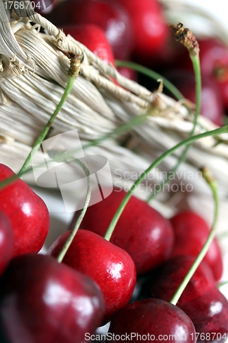 Image of isolated cherries