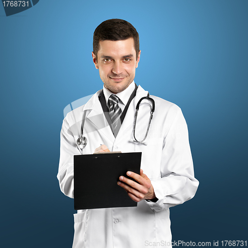 Image of Doctor Man With Stethoscope