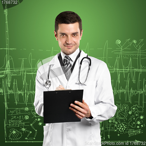 Image of Doctor Man With Stethoscope