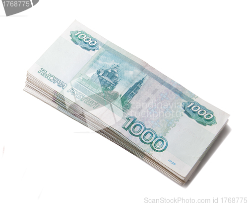 Image of Sheaf of russian roubles