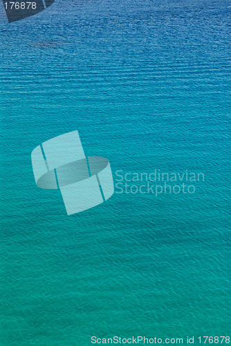 Image of turquoise sea