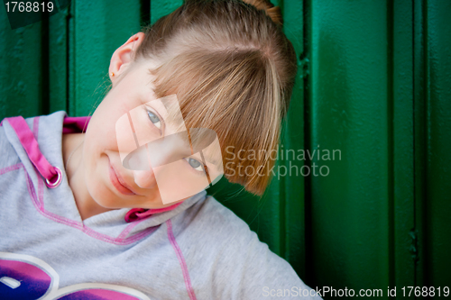 Image of teenage girl